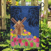 Netherlands Lion Garden Flag Tulip And Windmill