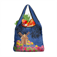 Netherlands Lion Grocery Bag Tulip And Windmill