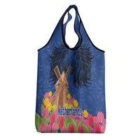 Netherlands Lion Grocery Bag Tulip And Windmill