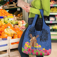 Netherlands Lion Grocery Bag Tulip And Windmill