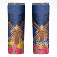 Netherlands Lion Skinny Tumbler Tulip And Windmill