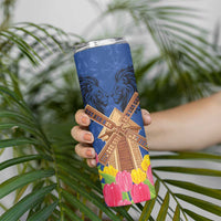 Netherlands Lion Skinny Tumbler Tulip And Windmill