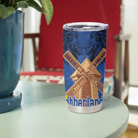 Netherlands Lion Tumbler Cup Tulip And Windmill