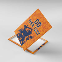 Custom Netherlands Football Canvas Wall Art Holland Lion