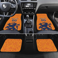 Custom Netherlands Football Car Mats Holland Lion
