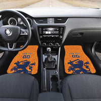 Custom Netherlands Football Car Mats Holland Lion