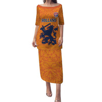 Custom Netherlands Football Puletasi Holland Lion