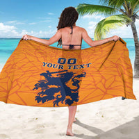 Custom Netherlands Football Sarong Holland Lion