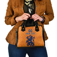 Custom Netherlands Football Shoulder Handbag Holland Lion