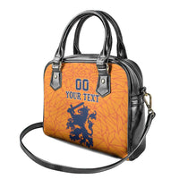 Custom Netherlands Football Shoulder Handbag Holland Lion