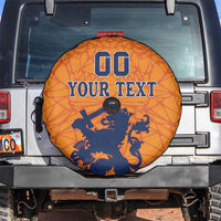 Custom Netherlands Football Spare Tire Cover Holland Lion