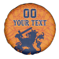 Custom Netherlands Football Spare Tire Cover Holland Lion