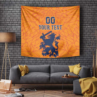 Custom Netherlands Football Tapestry Holland Lion