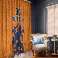 Custom Netherlands Football Window Curtain Holland Lion