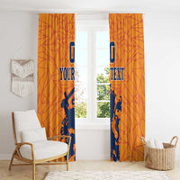 Custom Netherlands Football Window Curtain Holland Lion