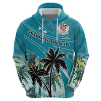 Personalized Saint Kitts and Nevis Coconut Palm Tree Hoodie - Wonder Print Shop