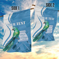 Personalized Guatemala Independence Day Garden Flag Since 1821 With Quetzal Bird - Wonder Print Shop