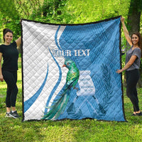 Personalized Guatemala Independence Day Quilt Since 1821 With Quetzal Bird - Wonder Print Shop
