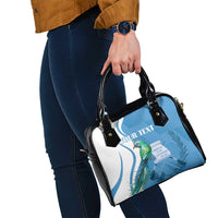 Personalized Guatemala Independence Day Shoulder Handbag Since 1821 With Quetzal Bird