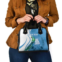 Personalized Guatemala Independence Day Shoulder Handbag Since 1821 With Quetzal Bird