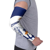 Cyprus Basketball Custom Arm Sleeves Go Champion - Wonder Print Shop