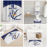 Cyprus Basketball Custom Bathroom Set Go Champion - Wonder Print Shop
