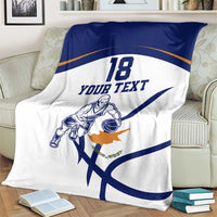 Cyprus Basketball Custom Blanket Go Champion - Wonder Print Shop