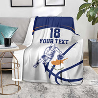Cyprus Basketball Custom Blanket Go Champion - Wonder Print Shop