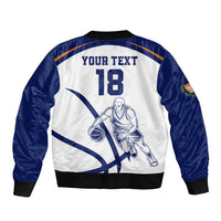 Cyprus Basketball Custom Bomber Jacket Go Champion - Wonder Print Shop