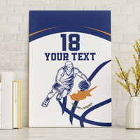 Cyprus Basketball Custom Canvas Wall Art Go Champion - Wonder Print Shop