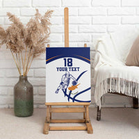 Cyprus Basketball Custom Canvas Wall Art Go Champion - Wonder Print Shop