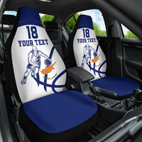 Cyprus Basketball Custom Car Seat Cover Go Champion - Wonder Print Shop