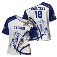 Cyprus Basketball Custom Cross Shoulder Shirt Go Champion - Wonder Print Shop