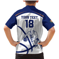 Cyprus Basketball Custom Family Matching Mermaid Dress and Hawaiian Shirt Go Champion - Wonder Print Shop