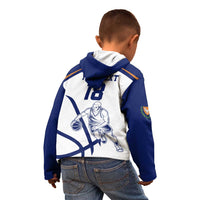 Cyprus Basketball Custom Kid Hoodie Go Champion - Wonder Print Shop
