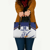 Cyprus Basketball Custom Leather Bag Go Champion - Wonder Print Shop