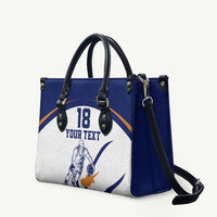 Cyprus Basketball Custom Leather Bag Go Champion - Wonder Print Shop