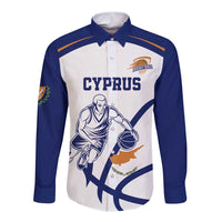 Cyprus Basketball Custom Long Sleeve Button Shirt Go Champion - Wonder Print Shop