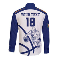 Cyprus Basketball Custom Long Sleeve Button Shirt Go Champion - Wonder Print Shop