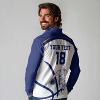 Cyprus Basketball Custom Long Sleeve Polo Shirt Go Champion - Wonder Print Shop