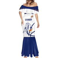 Cyprus Basketball Custom Mermaid Dress Go Champion - Wonder Print Shop