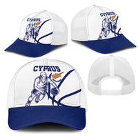 Cyprus Basketball Mesh Trucker Cap Go Champion - Wonder Print Shop
