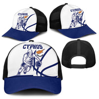 Cyprus Basketball Mesh Trucker Cap Go Champion - Wonder Print Shop