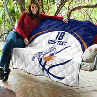 Cyprus Basketball Custom Quilt Go Champion - Wonder Print Shop