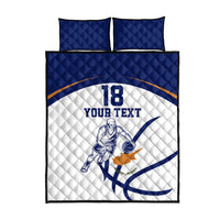 Cyprus Basketball Custom Quilt Bed Set Go Champion - Wonder Print Shop