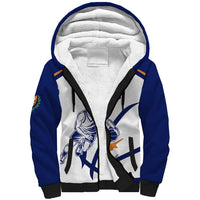 Cyprus Basketball Custom Sherpa Hoodie Go Champion - Wonder Print Shop