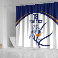 Cyprus Basketball Custom Shower Curtain Go Champion - Wonder Print Shop