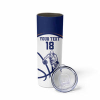 Cyprus Basketball Custom Skinny Tumbler Go Champion - Wonder Print Shop