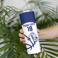 Cyprus Basketball Custom Skinny Tumbler Go Champion - Wonder Print Shop