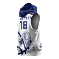 Cyprus Basketball Custom Sleeveless Hoodie Go Champion - Wonder Print Shop